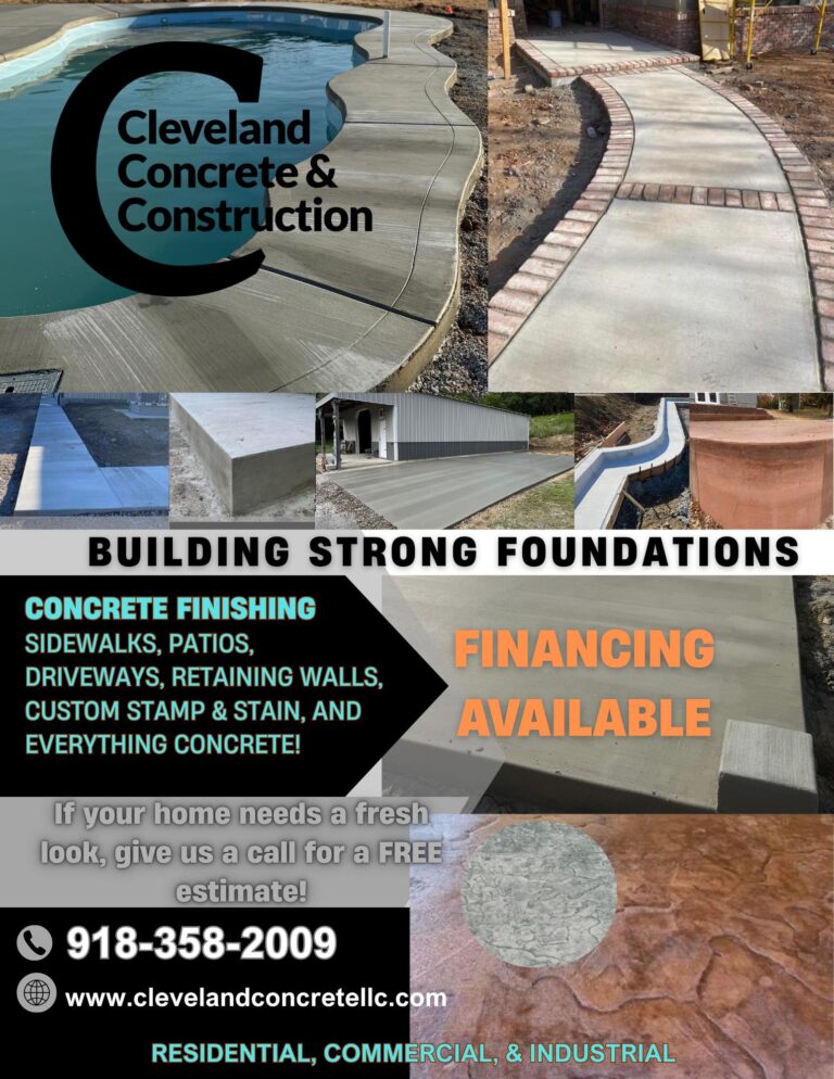 flyer info for cleveland concrete