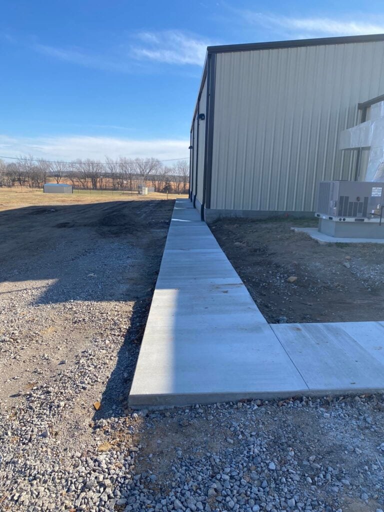 Cured concrete